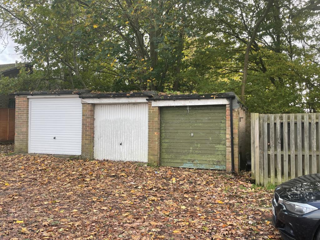 Lot: 87 - PAIR OF GARAGES - Library photo